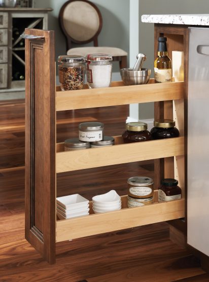 Yorktowne Cabinetry  Deep Slide-Out Shelves