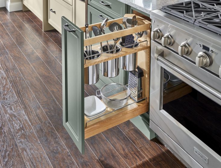 Yorktowne Cabinetry Pull Out Canister Organizer