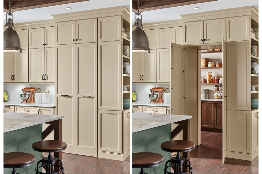 Yorktowne Cabinetry Walk In Pantry