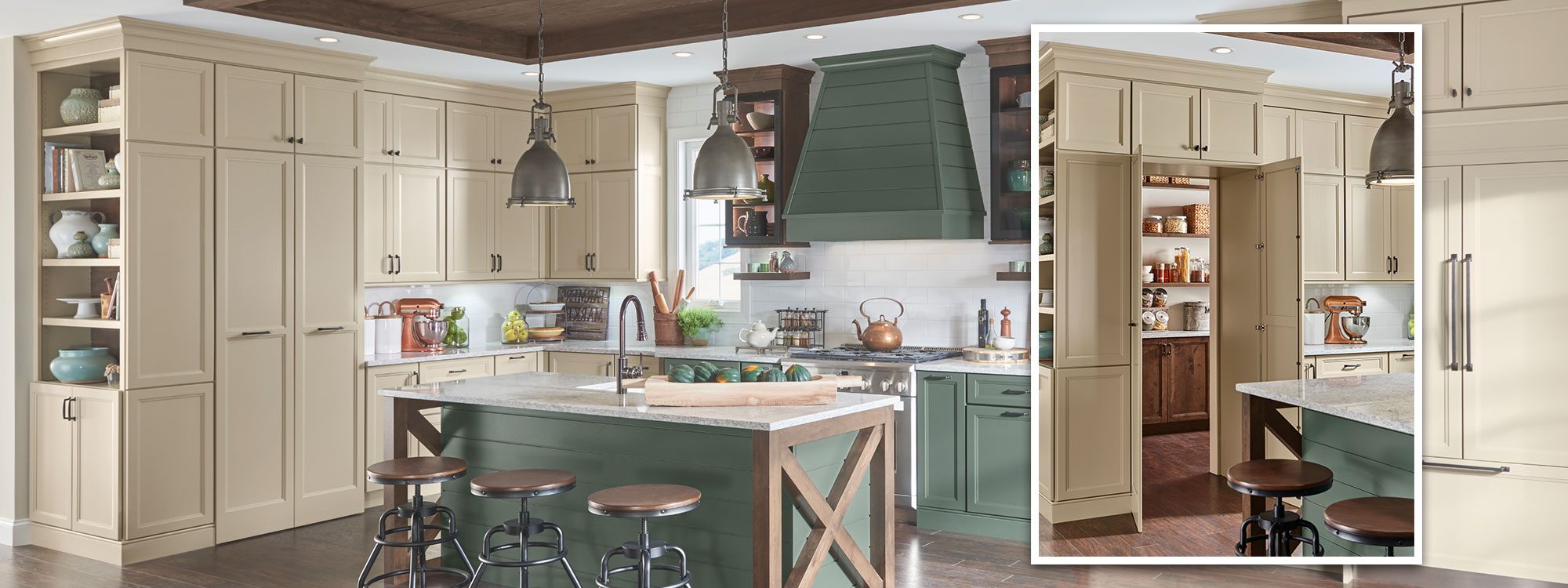 Yorktowne Cabinetry Hidden Treasure