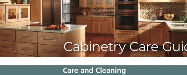 Kitchen Cabinet Care & Cleaning