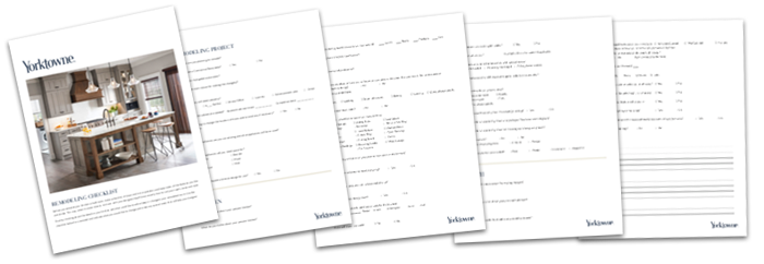 Remodeling Checklist
