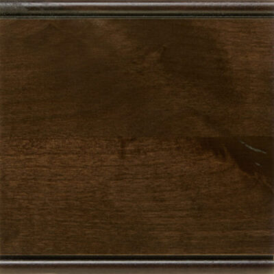 Knotty Alder French Roast with Sable Glaze & Highlight