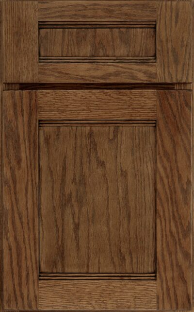 Eagle Rock with Sable Glaze & Highlight on oak