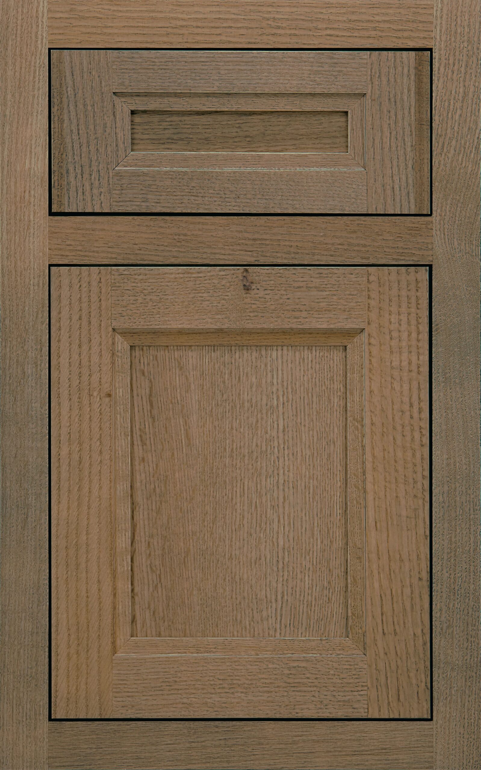 Caribou on quartersawn oak