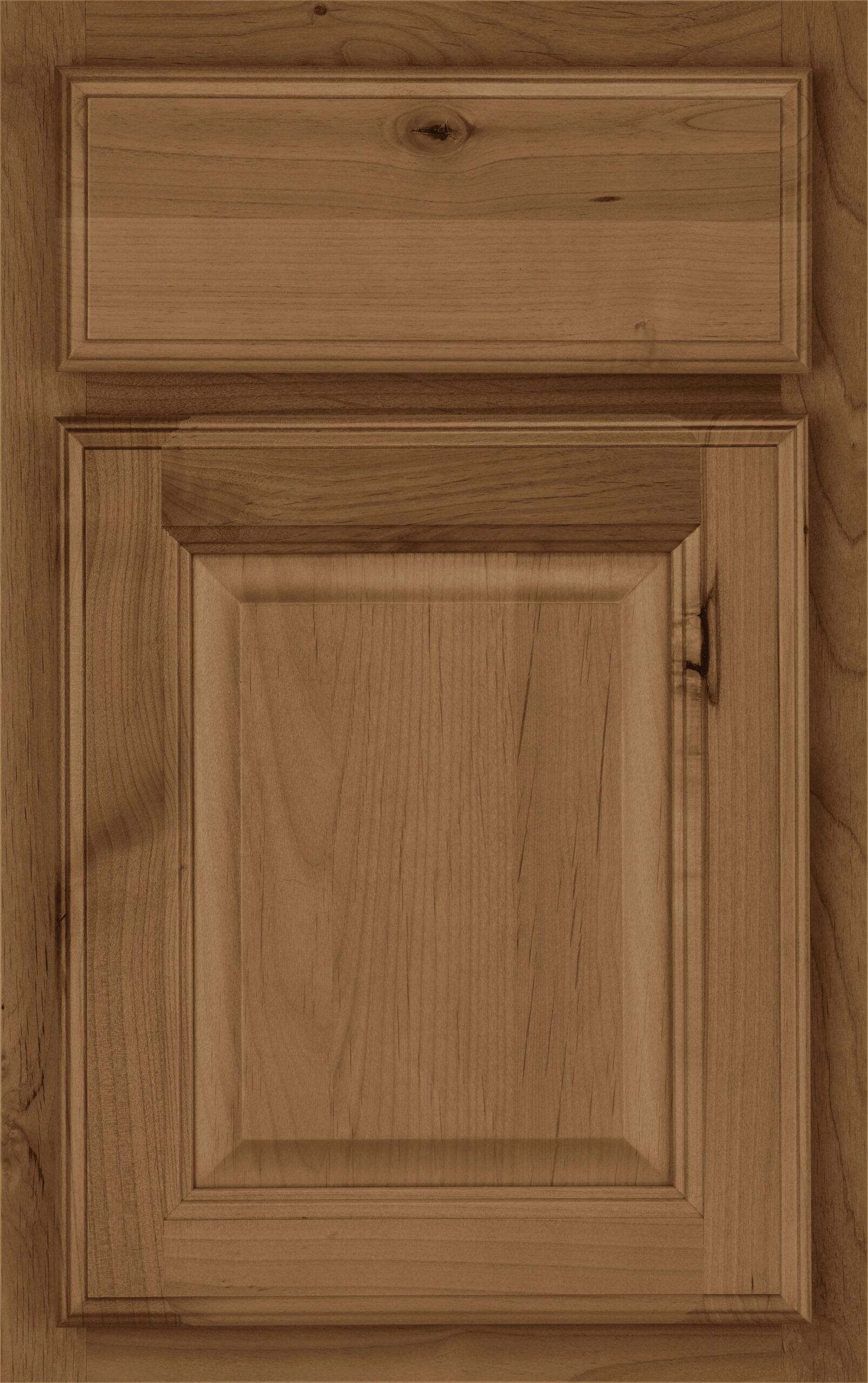 Biscotti on knotty alder