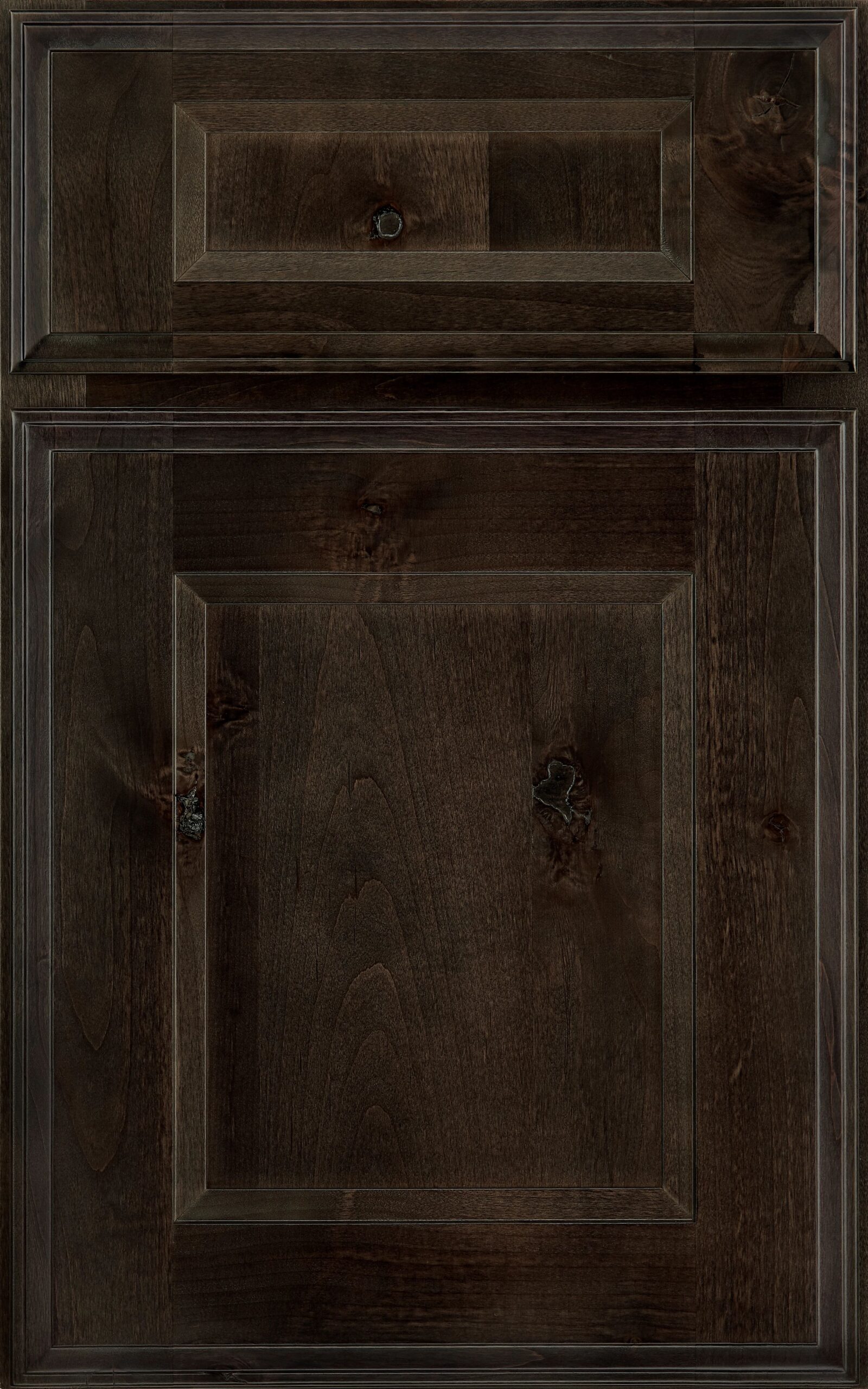 Smoke on knotty alder