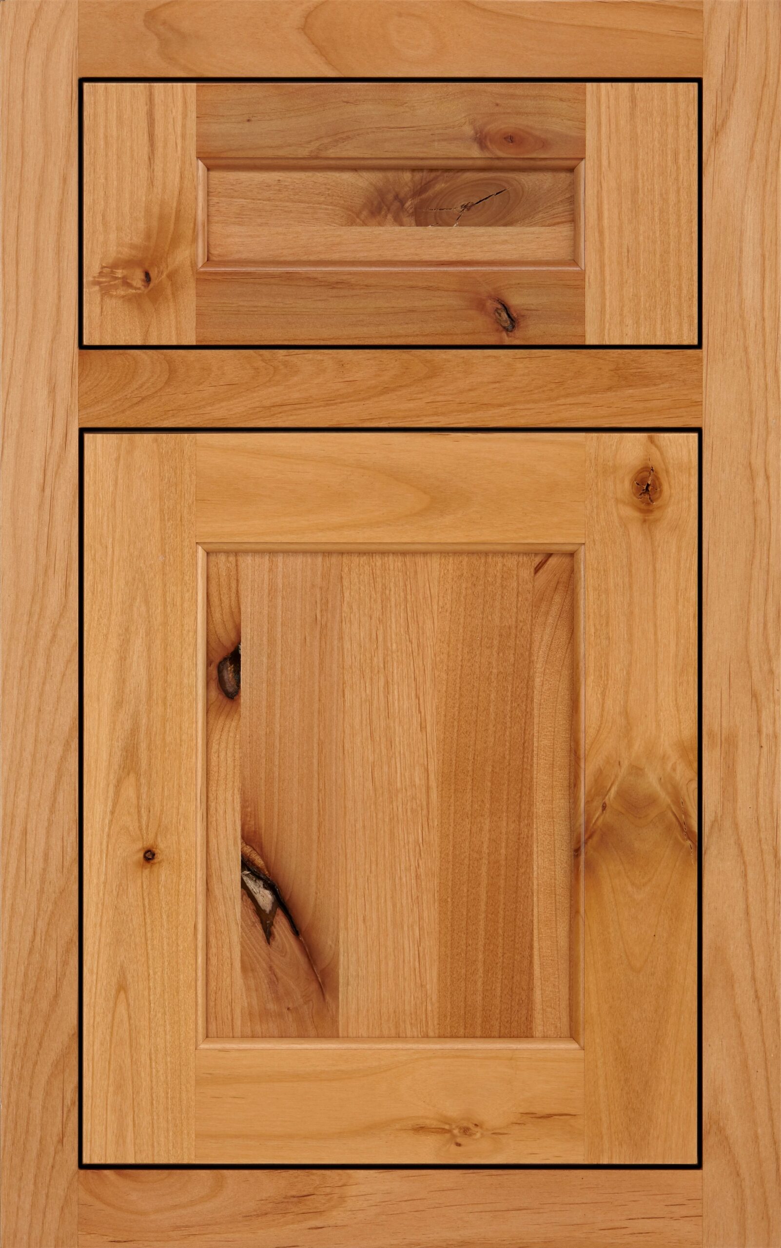 Natural on knotty alder