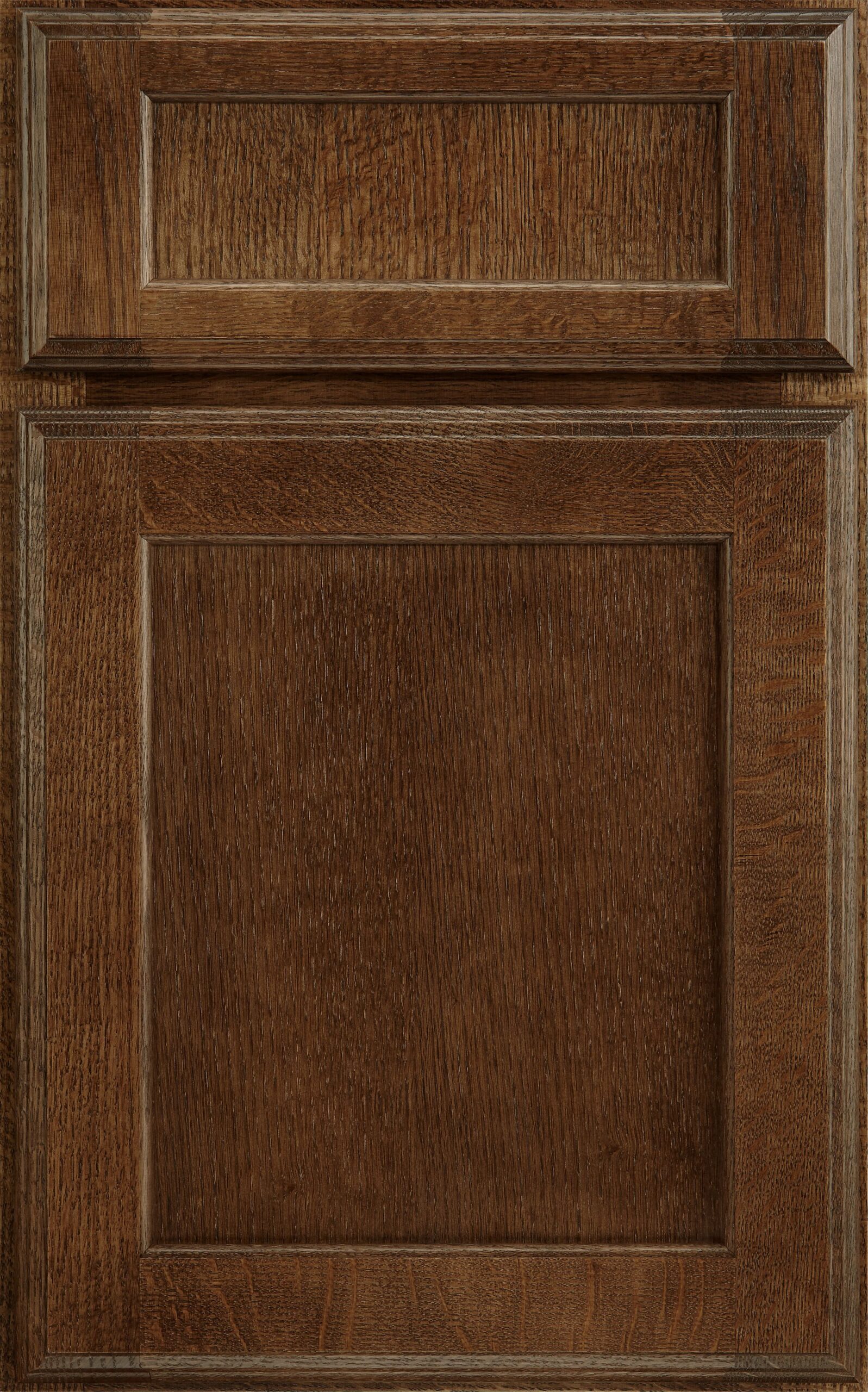 Eagle Rock on quartersawn oak